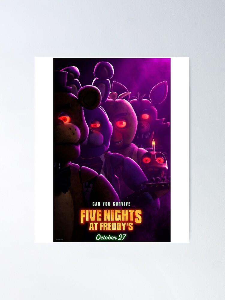 Can't play FNAF AR so the next best thing I could do is make posters :  r/fivenightsatfreddys