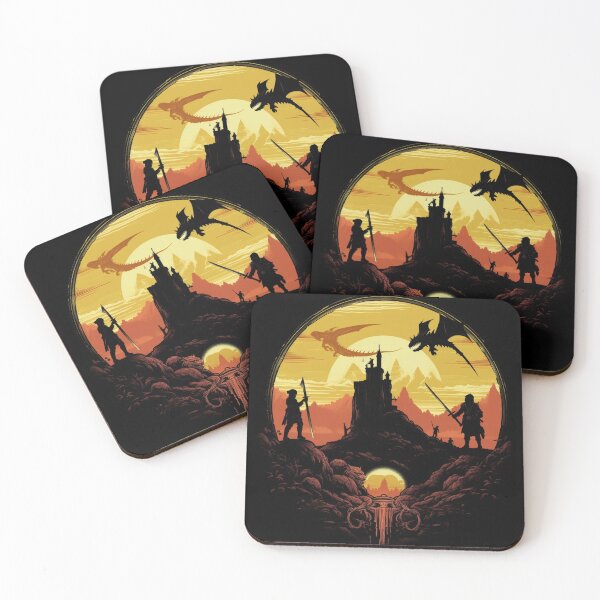 Item preview, Legendary Horizons - Epic Fantasy Skyline Design designed and sold by Adam Arts.
