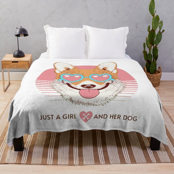 Item preview, just a girl and her dog designed and sold by PopPizzazz.