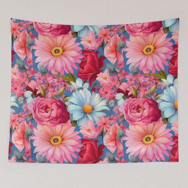 Item preview, luxury vintage Pink Flower designed and sold by kirindesign.