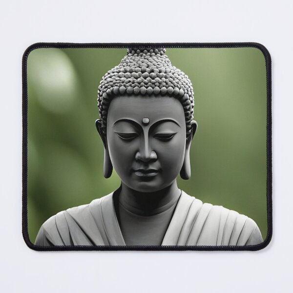 Item preview, Gray stone Buddha statue designed and sold by brandway.
