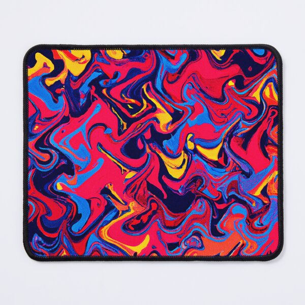 Item preview, Colorful Random Waves Pattern designed and sold by Health And Fitness Posts e-Store.