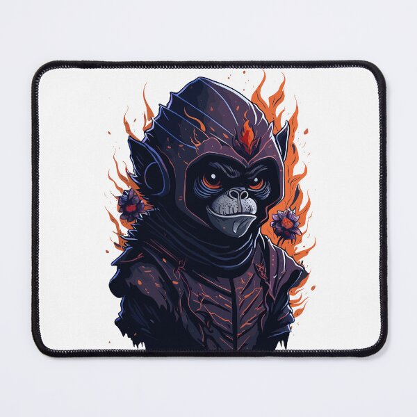 Item preview, Flamebound Ninja | Fire Ninja Monkey Warrior designed and sold by PurfectPredator.