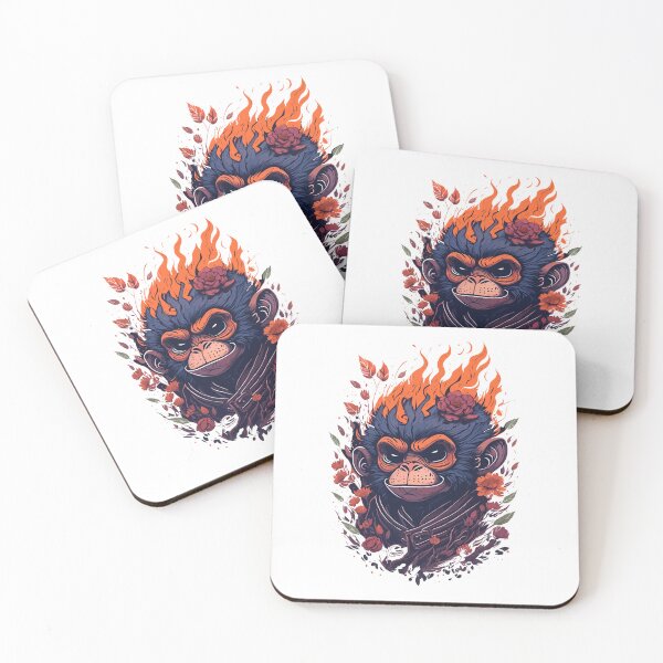 Item preview, Flamebound Warrior | Fire Warrior Monkey designed and sold by PurfectPredator.