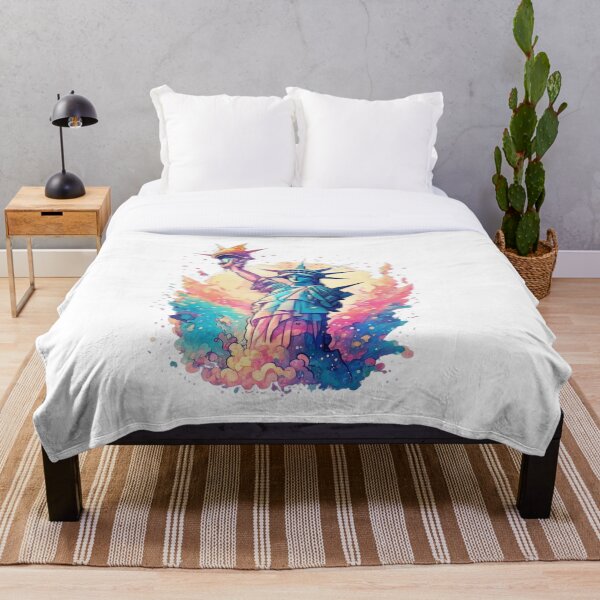 Aperçu de l'œuvre Conception DPrompt, T-shirt, chemise drôle, cadeaux de papa, cadeau de maman, leurs cadeaux, tee-shirt graphique, statue de la liberté créée et vendue par DPrompt.