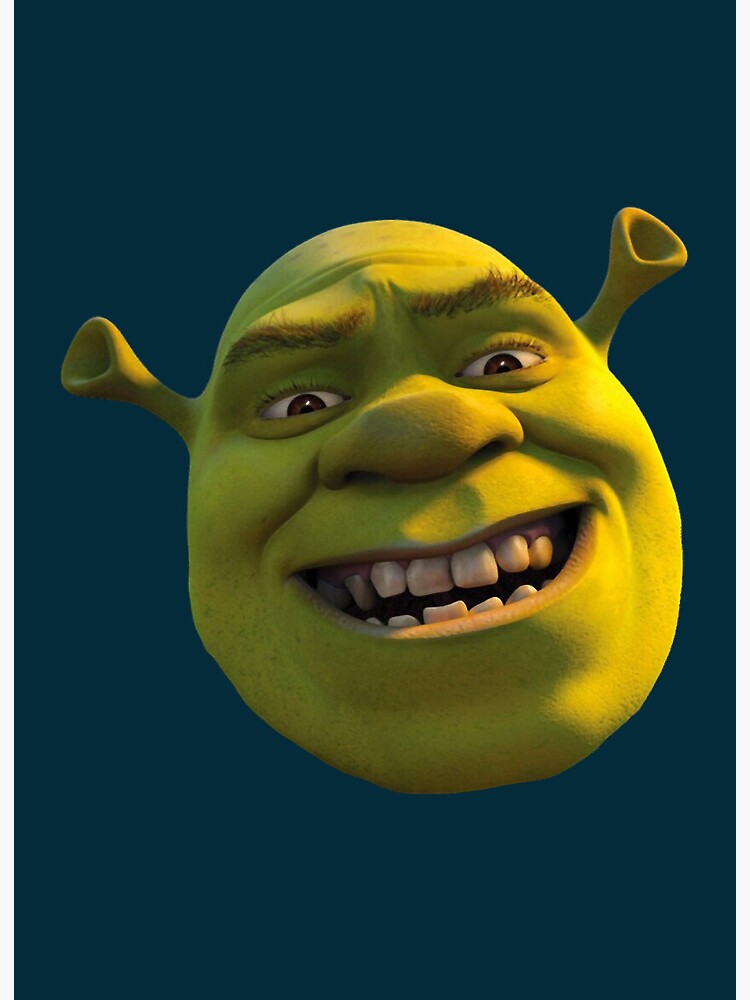 Shrek face meme | Zipper Pouch