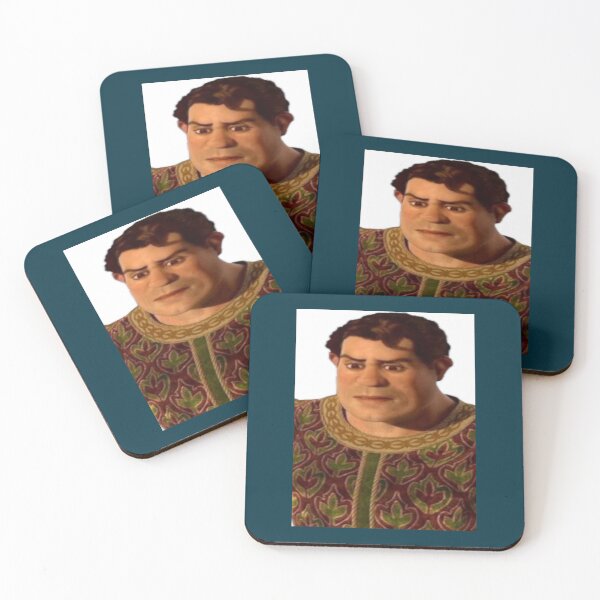 Item preview, Handsome Human Shrek Graphic     designed and sold by AdornoKrithi.