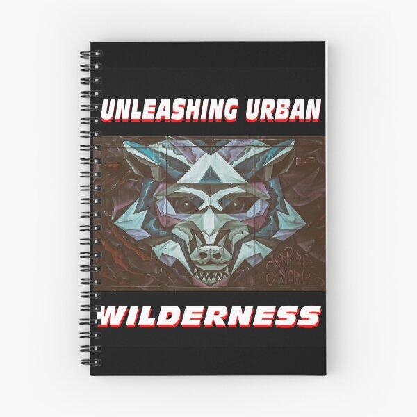Item preview, UNLEASHING URBAN WILDERNESS / UNLEASH YOUR WOLF GRAFFITI URBAN SPIRIT designed and sold by Dubione2.