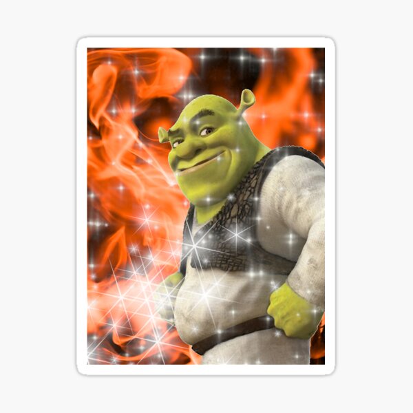  Shrek Yikes Face Sticker - Sticker Graphic - Auto