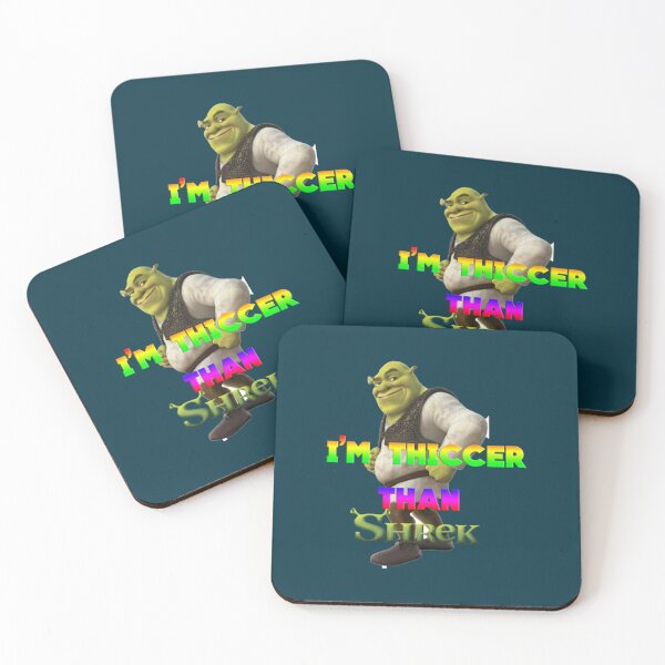 Item preview, I_m Thiccer than Shrek          designed and sold by AdornoKrithi.