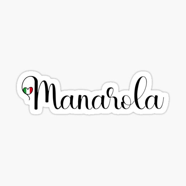 Item preview, Manarola With Italian Heart - I Love Manarola Italy designed and sold by molamode.