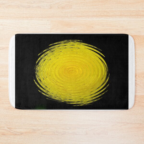Item preview, Yellow spot on black background designed and sold by olena2552.