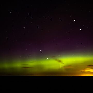 Artwork thumbnail, The Plough and Aurora Borealis by Dave Currie