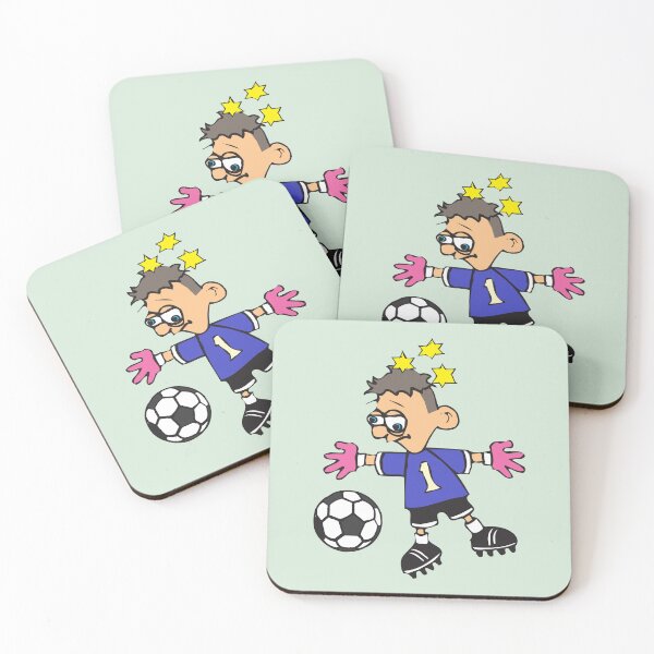 Item preview, Confused and funny soccer goalkeeper designed and sold by Restarter.