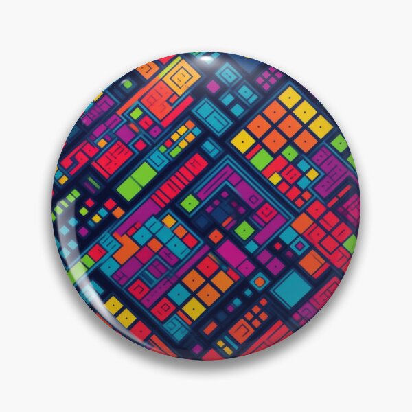 Artikelvorschau, Elektrische Pixelmuster entworfen und verkauft von PixelPatchwork.