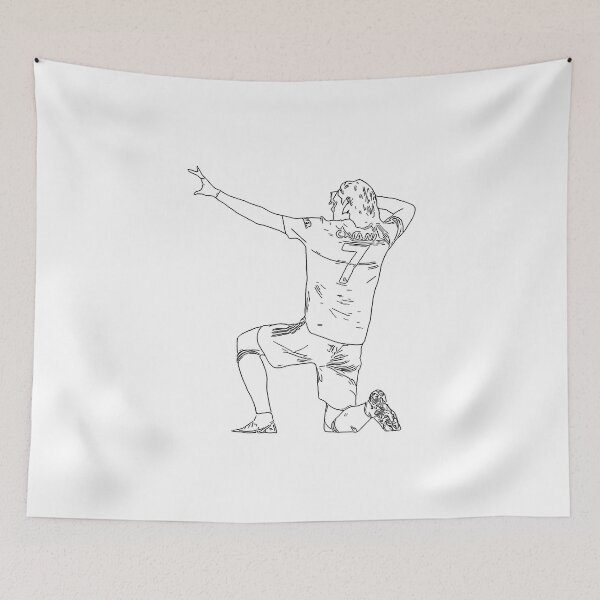 Item preview, Cavani Signature Celebration bow & arrow Line Art Black minimal designed and sold by 442workshop.