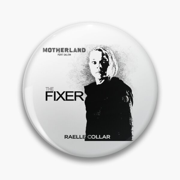 Item preview, Raelle Collar The Fixer White designed and sold by mfsinsta.