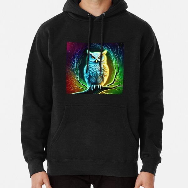 Neon Owl Unisex Hoodie [Circle Owl] – Neon Owl