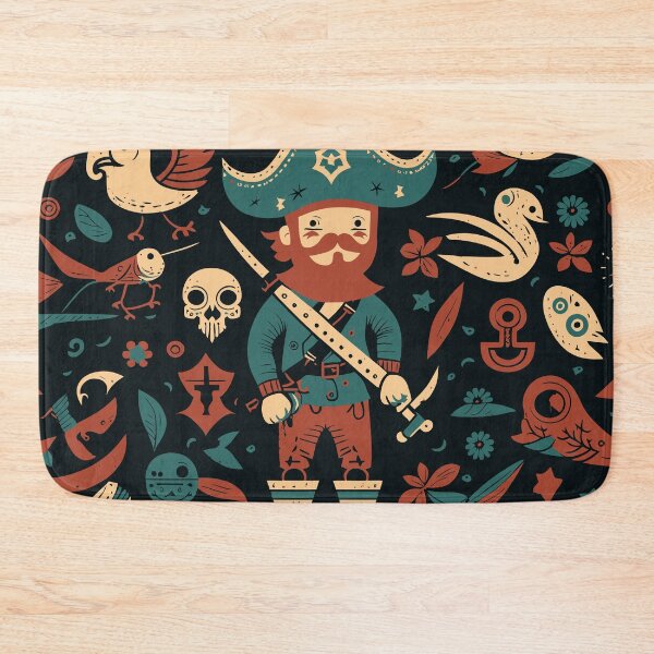 Item preview, Cute Pirate pattern designed and sold by Amir Faysal.