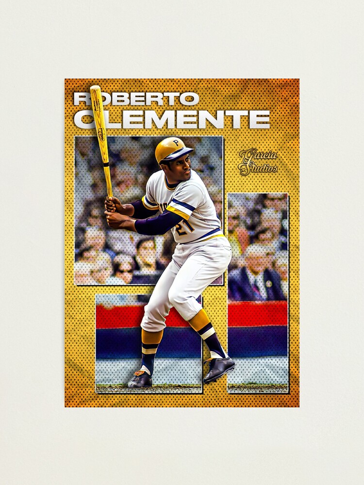 Roberto Clemente Poster In Vintage Sports Posters for sale