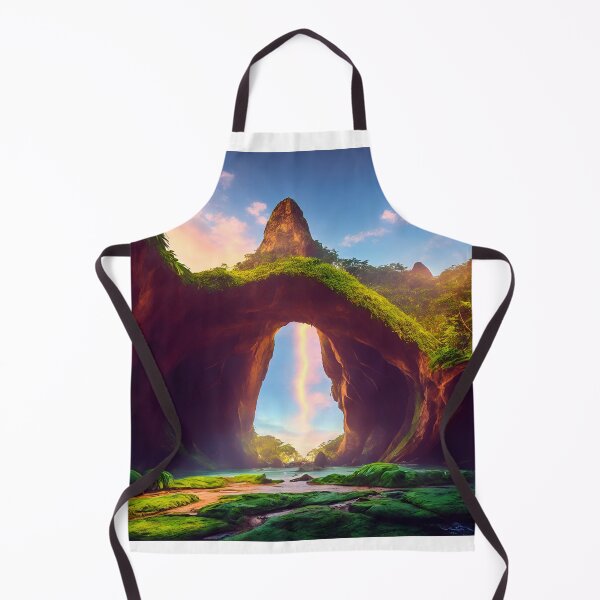 Item preview, Tropical Rainforest Landscapes With a Hidden Cave or Grotto, Ai Generated Art designed and sold by AiGens.