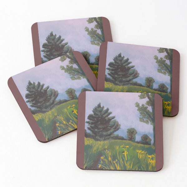 Item preview, Spruce Tree Acrylic Painting designed and sold by BethanyLoraine.