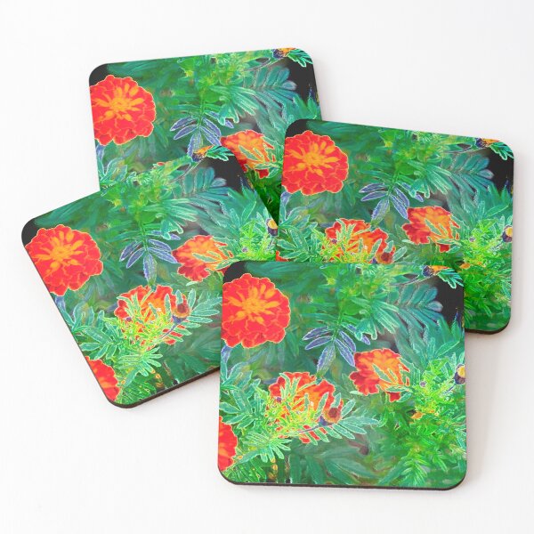 Item preview, Colorful flowers art pattern designed and sold by olena2552.