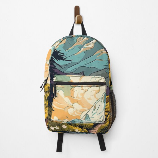 Item preview, Colorful Mountain Landscape Design designed and sold by Adam Arts.