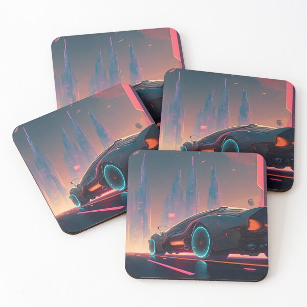 Item preview, Cyberpunk Car designed and sold by DigitalPalette1.