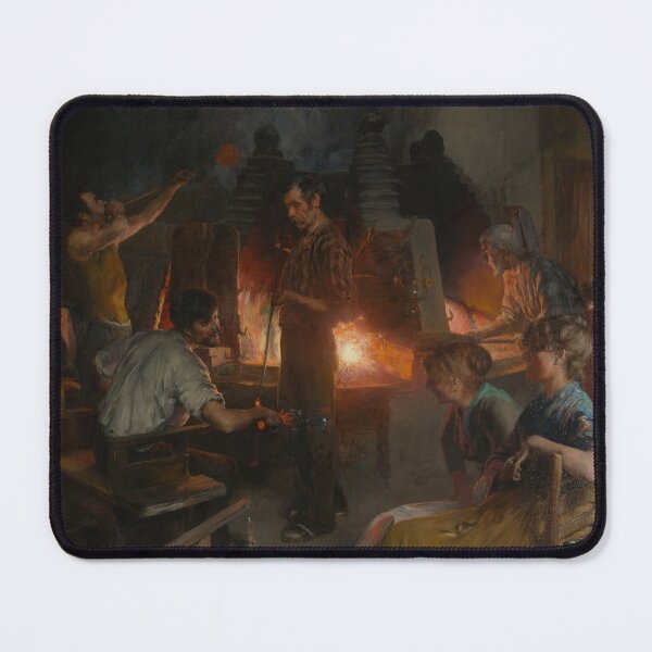 Item preview, Glass Blowers of Murano | Charles Frederick Ulrich | 1886 German Art designed and sold by CJET.