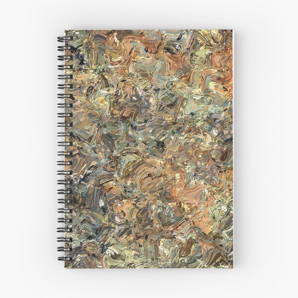 Item preview, Bold Brush Stroke Abstract Painting in Soft Shades of Browns designed and sold by Trevor Hirst.