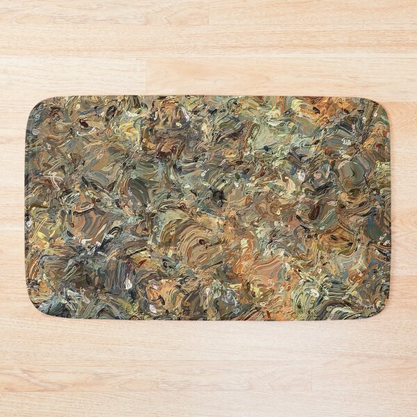 Item preview, Bold Brush Stroke Abstract Painting in Soft Shades of Browns designed and sold by Trevor Hirst.