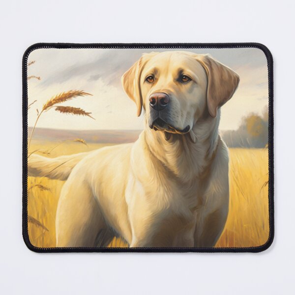Item preview, Golden Labrador in a Field designed and sold by Luna-Art-Design.