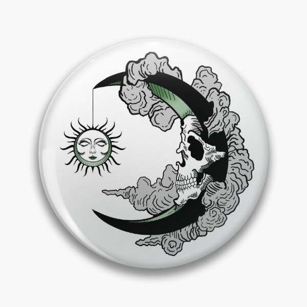 Item preview, Sun & Moon (Green) designed and sold by CoheedCrafts.