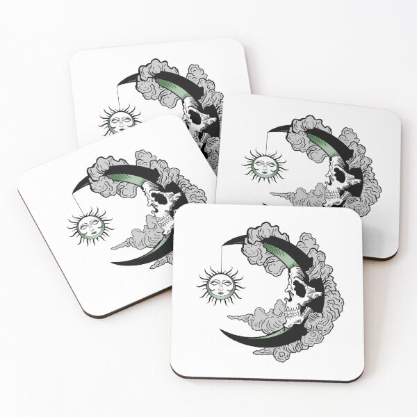 Item preview, Sun & Moon (Green) designed and sold by CoheedCrafts.