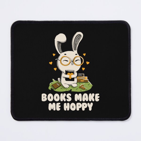 Item preview, Books Make Me Hoppy Black by Tobe Fonseca designed and sold by Tobe Fonseca®.