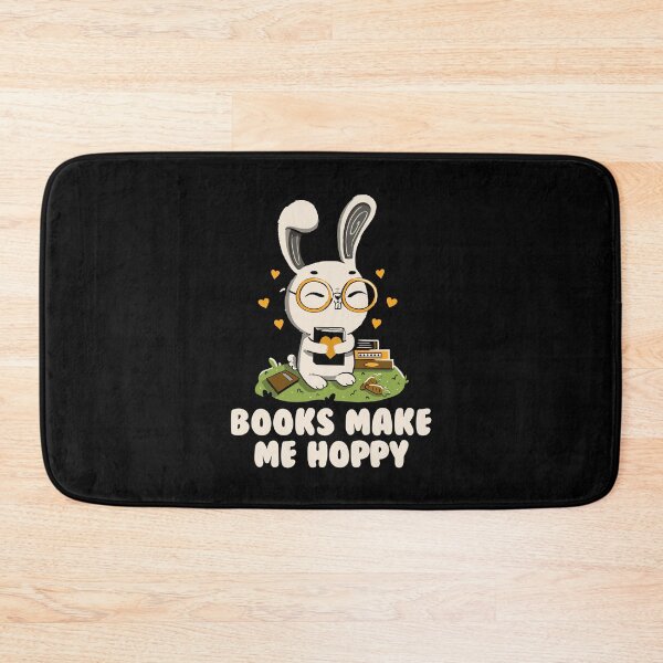 Item preview, Books Make Me Hoppy Black by Tobe Fonseca designed and sold by Tobe Fonseca®.