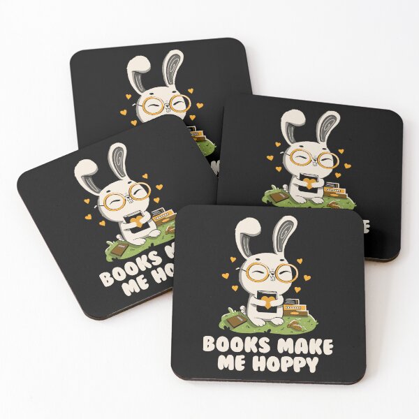 Item preview, Books Make Me Hoppy Black by Tobe Fonseca designed and sold by Tobe Fonseca®.