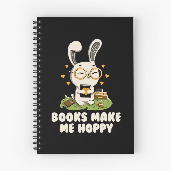 Item preview, Books Make Me Hoppy Black by Tobe Fonseca designed and sold by Tobe Fonseca®.