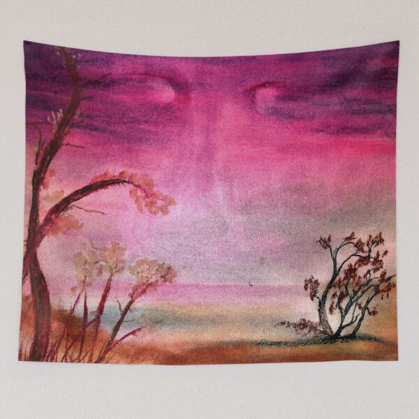 Item preview, Pink and Purple Sunset Landscape designed and sold by Scott and Mary Schneider art_photography.