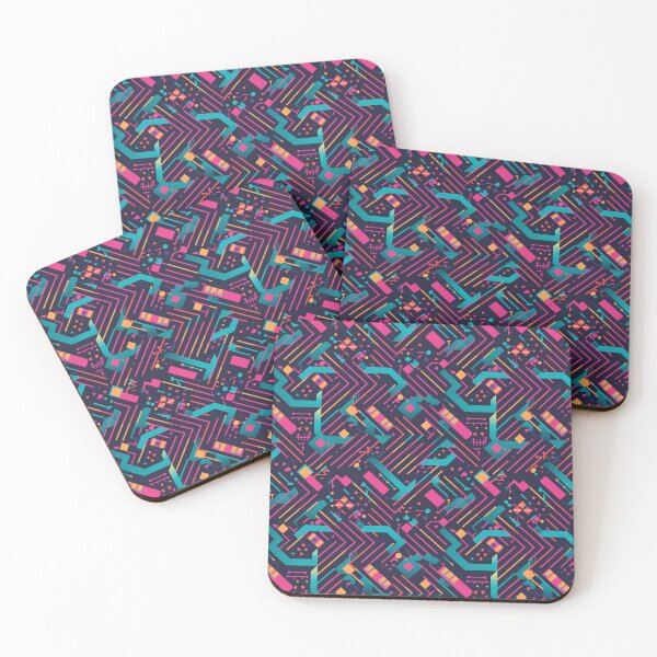 Item preview, Frenesí arcade vibrante designed and sold by PixelPatchwork.