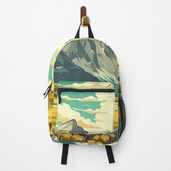 Item preview, Chromatic Majesty - Vibrant Mountain Range Design designed and sold by Adam Arts.