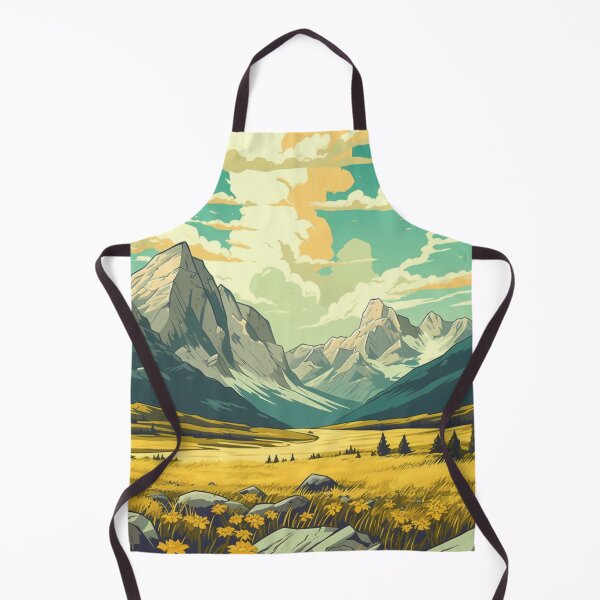 Item preview, Chromatic Majesty - Vibrant Mountain Range Design designed and sold by Adam Arts.