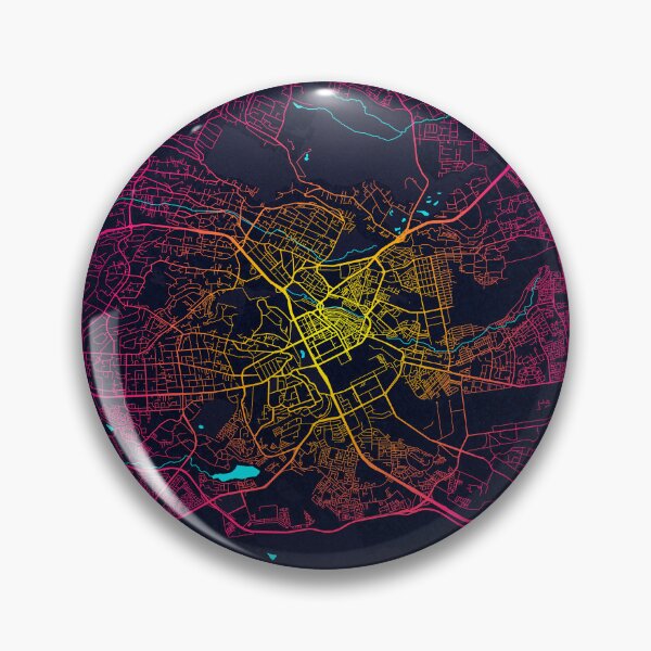 Item preview, Nairobi City Map of Kenya - Neon designed and sold by deMAP.