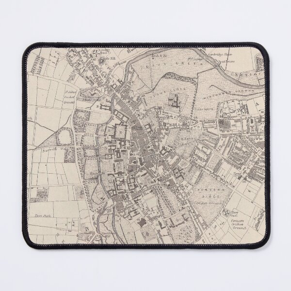 Item preview, Vintage Map of Cambridge England (1690) designed and sold by BravuraMedia.