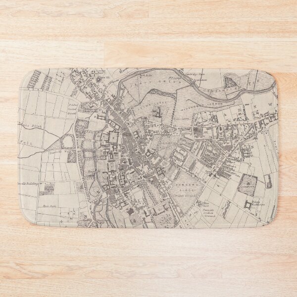 Item preview, Vintage Map of Cambridge England (1690) designed and sold by BravuraMedia.