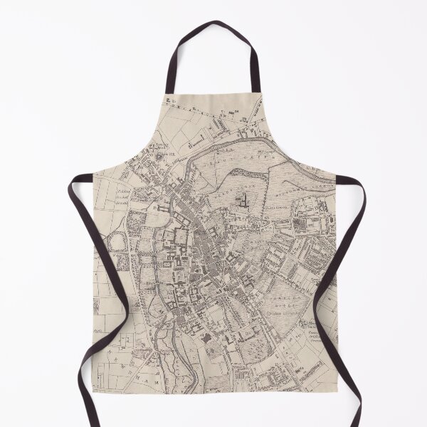Item preview, Vintage Map of Cambridge England (1690) designed and sold by BravuraMedia.