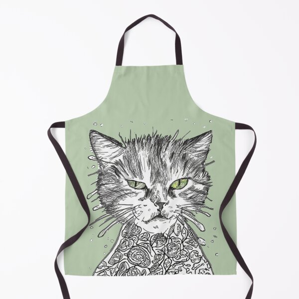 Item preview, Cat, green eyes designed and sold by DejanVuk.