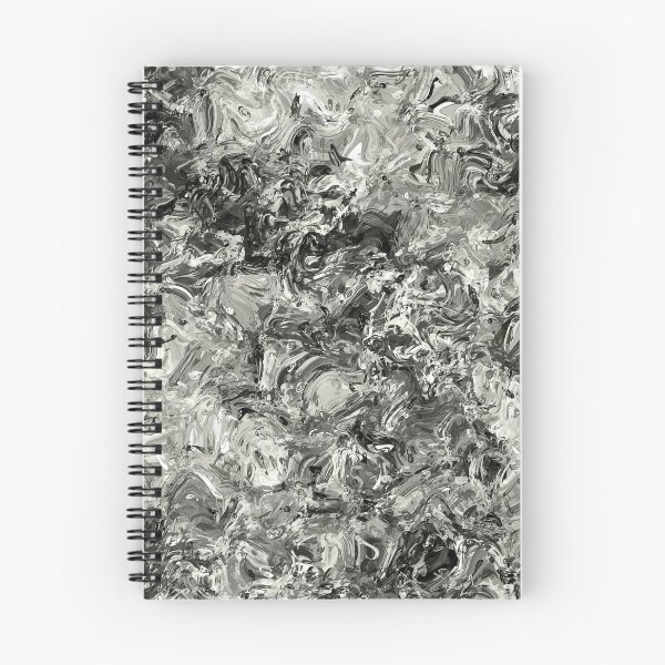 Item preview, Bold Brush Stroke Abstract Painting in Black and White designed and sold by Trevor Hirst.