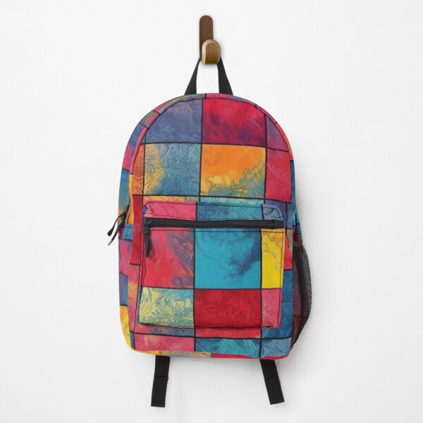Item preview, colourful square design pattern designed and sold by cipoprimo.